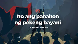 VIDEO EDITORIAL: Ito ang panahon ng pekeng bayani