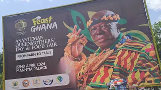 Asantehene-Otumfour Osei Tutu Cultural events display from all the regions and Nigeria at Manhyia