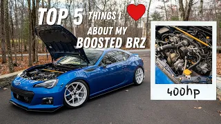 5 THINGS I LOVE ABOUT MY TURBO BRZ!