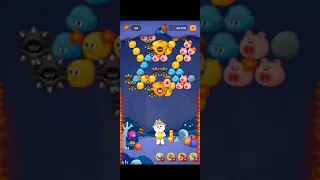 Line bubble game 2 level 1004라인버블 레벨 1004LINE バブル２stage 1004mobile game 모바일게임