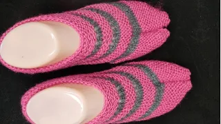 Ladies Thumb socks 🧦knitting in hindi. महिलाओं के लिए जुराबें॥ 5-6 no.