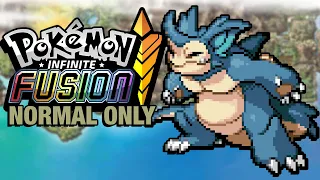 Pokémon Infinite Fusion Hardcore Nuzlocke - NORMAL TYPES ONLY