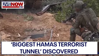 Israel-Hamas war: IDF releases video of 2.5-mile tunnel under Gaza | LiveNOW from FOX