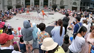 Street Acrobatics from Germany at International Buskers