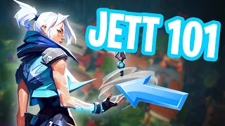 COMPLETE BEGINNERS GUIDE ON JETT (Tips, Tricks and more) Valorant 2022