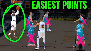 These Are THE EASIEST POINTS In The NBA