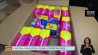 Projeto "SP Invisível" ajuda moradores de rua neste inverno