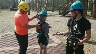 Rules and Briefing information for High Trek Adventures Ropes Course