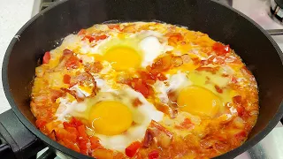 Simple and quick recipe with eggs and bacon for the whole family #111