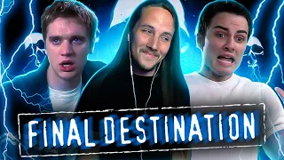 First Time Watching *FINAL DESTINATION* | The DUMBEST of Fun! (Movie Reaction)