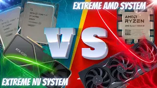 Extreme AMD vs Extreme NV: 7800X3D + RX 7900 XTX gegen 14700K + RTX 4080