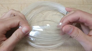 3d printing plastic PET bottle (experiment)