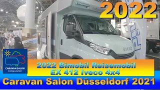 2022 Bimobil Reisemobil EX 412 Iveco 4x4 Walkaround Caravan Salon Düsseldorf 2021