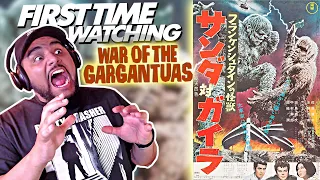 *WHAT in the F*CK are these THINGS* The War of the Gargantuas (1966) *MOVIE REACTION* Japan Kaiju