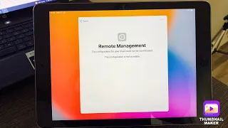 "FREE" APPLE MDM remote management lock fully bypassed 14.8.1 or below ⬇️ works 100% on iOS devices