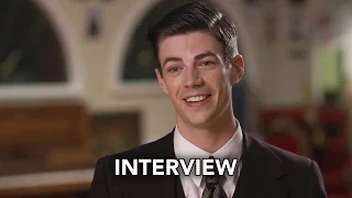 The Flash 3x17 Grant Gustin Interview "Duet" (HD) Season 3 Episode 17 Interview - Musical Crossover