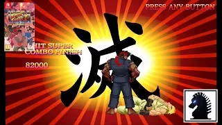 NS Ultra Street Fighter II: The Final Challengers - Evil Ryu