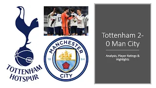 SON AND LO CELSO GOALS BEAT MAN CITY! | SPURS 2 - 0 MAN CITY | Analysis, Highlights, Player Ratings