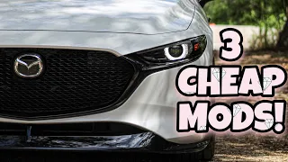 3 Cheap Mods For Your Mazda 3