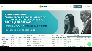 Portales de Información Financiera - Rava y Ámbito Financiero