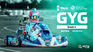 ROTAX & Honda | Event 4 | 2023 Wera Tools British Kart Championships | GYG Live Stream