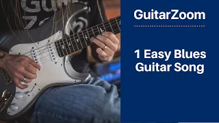 1 Easy Blues Guitar Song  | Blues Licks Workshop - Part 3