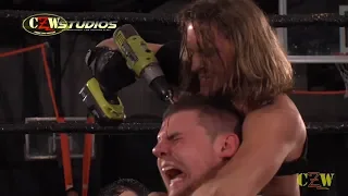 CZW | Kit Osbourne drills Mitch Vallen