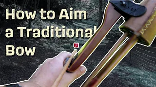 How to Aim a Traditional Bow/Recurve/Longbow (Instinctive/Split Vision/Gap/Fixed Crawl/String Walk)