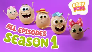 EggyPops | Season 1 - All Episodes - Funny Cartoons