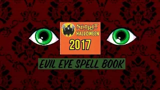 Spirit Halloween 2017 sneak peaks: evil eye spell book