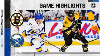 Bruins @ Sabres 11/12 | NHL Highlights 2022