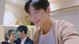 [FMV] CHA EUN WOO REACTS TO MOON GA YOUNG'S ACTING