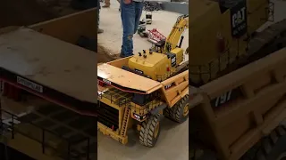 HUGE RC dump truck cost over $4000 dollars