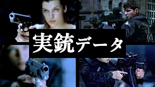 【実銃データ】バイオハザード【映画】