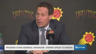 Phoenix Suns general manager, owner address media