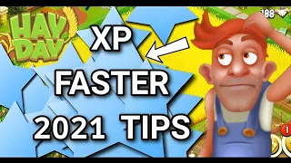 Hay Day Tips & Tricks! How to Get XP and LEVEL UP FASTER!