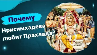 Почему Нрисимхадева любит Прахлада?