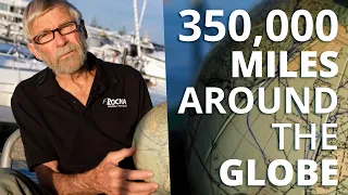 Peter Smith talks about his sailing circumnavigations on Kiwi Roa, and his inflatable globe