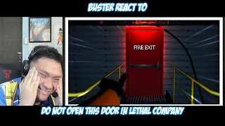 Buster Reacts to @SMii7Y | Do Not Open This Door in Lethal Company