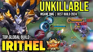 IRITHEL BEST BUILD 2024 | TOP GLOBAL IRITHEL GAMEPLAY | MOBILE LEGENDS✓