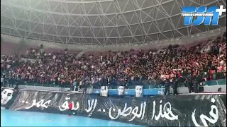 🏀 جماهير الإفريقي 🇲🇨 من قاعة رادس : 📢لا حق في هذا الوطن إلا بحق عمر #تعلم_عوم