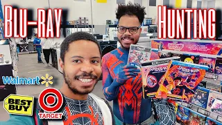 BLU-RAY HUNTING - SPIDER-MAN ACROSS THE SPIDERVERSE 4K Steelbook & Target Exclusive!