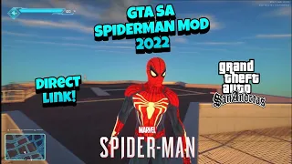 Gta san Andreas marvel spiderman mod gameplay & how to download 2022
