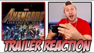 Marvel Studios' Avengers: Infinity War Official Trailer Reaction & Review (MCU Film 2018)