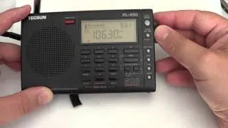 Tecsun PL-450 FM test