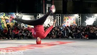 PradaG & Smurf vs Stripes & Tata G-SHOCK REAL TOUGHNESS Japan 2012 | YAK FILMS