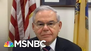 Sen. Menendez Advocates For Sanctions Against Putin And 'The Oligarchs Around Him' | Andrea Mitchell