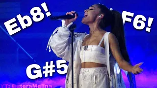 12 Times Ariana Grande WENT OFF With Her Vocals ✨️🎙