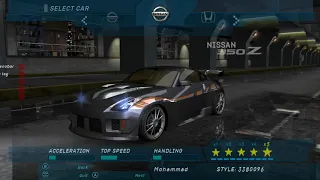 NFS Underground - All Cars (+Bonus Cars) 1080p60