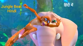 Attack Feather! || Tickle Munki || Jungle Beat Hindi : Munki and Trunk || Kids Animation 2023